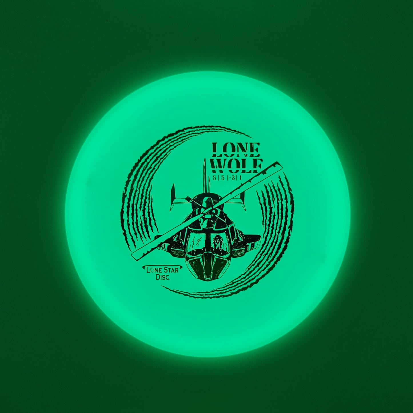 Lone Star Disc Lone Wolf Glow