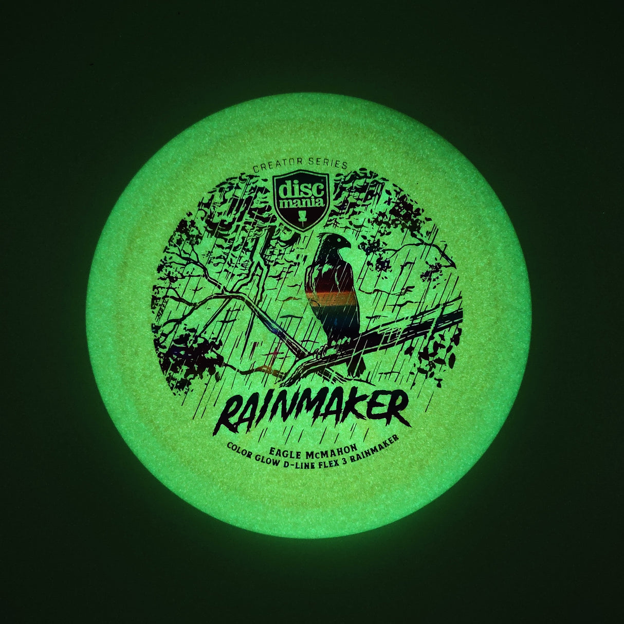 Discmania Rainmaker D-Line Glow Flex 3 Eagle McMahon Creator Series