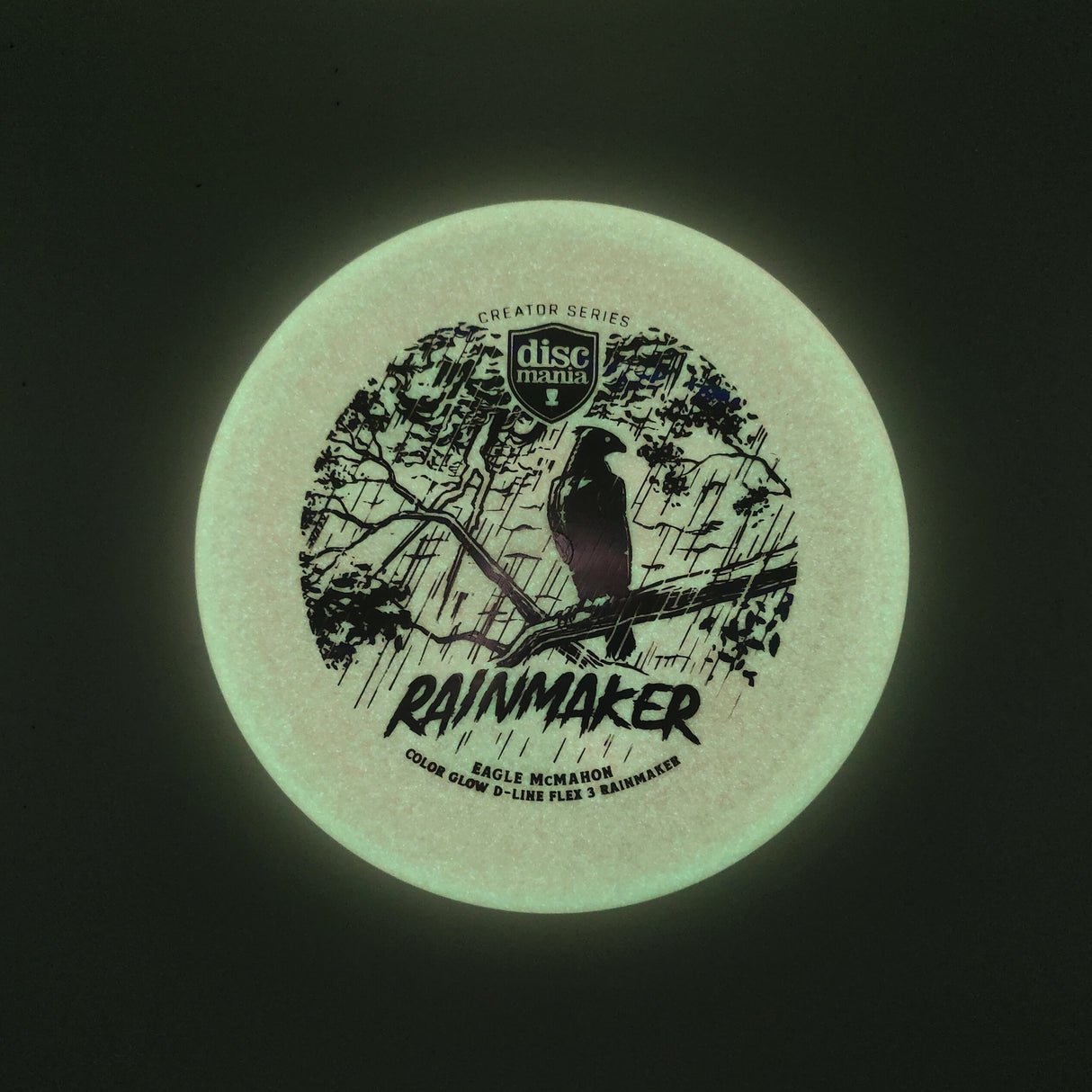 Discmania Rainmaker D-Line Glow Flex 3 Eagle McMahon Creator Series