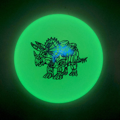 Dino Discs Triceraptos Egg Shell Spezial Edition Glow