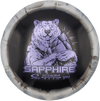 Latitude 64° Sapphire Gold Orbit Inverted Stamp