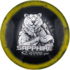 Latitude 64° Sapphire Gold Orbit Inverted Stamp
