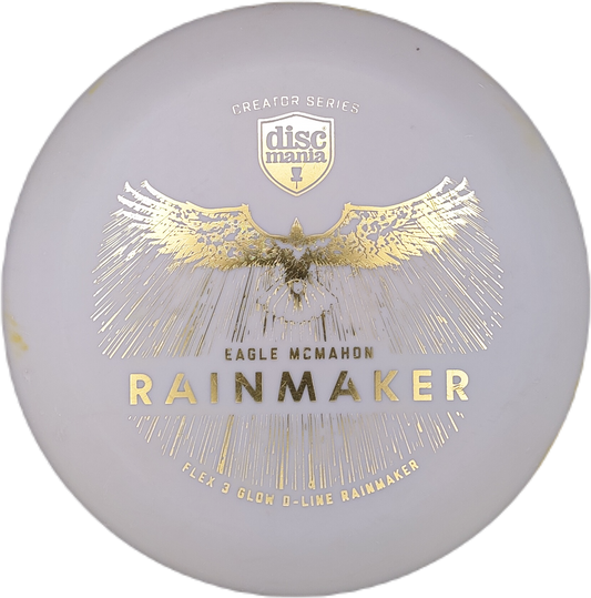 Discmania Rainmaker D-Line Glow Flex 3 Eagle McMahon Creator Series (Gebraucht: Zustand 6)