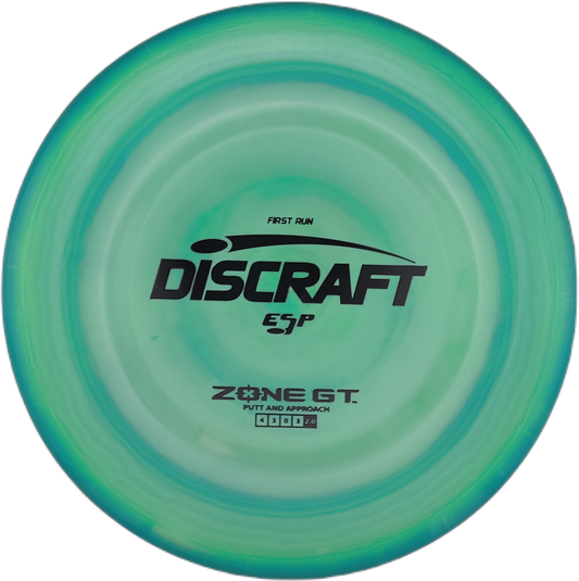 Discraft Zone GT ESP First Run with Banger GT Top