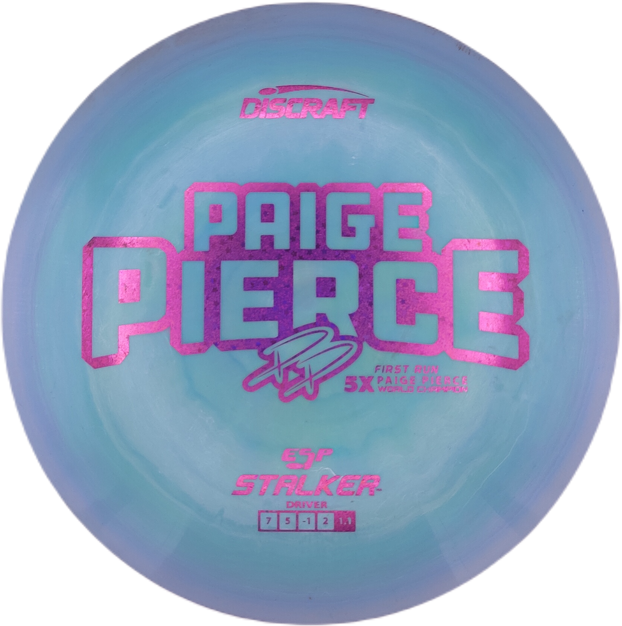 Discraft Stalker ESP First Run Paige Pierce 5x World Champion (Gebraucht: Zustand 8)