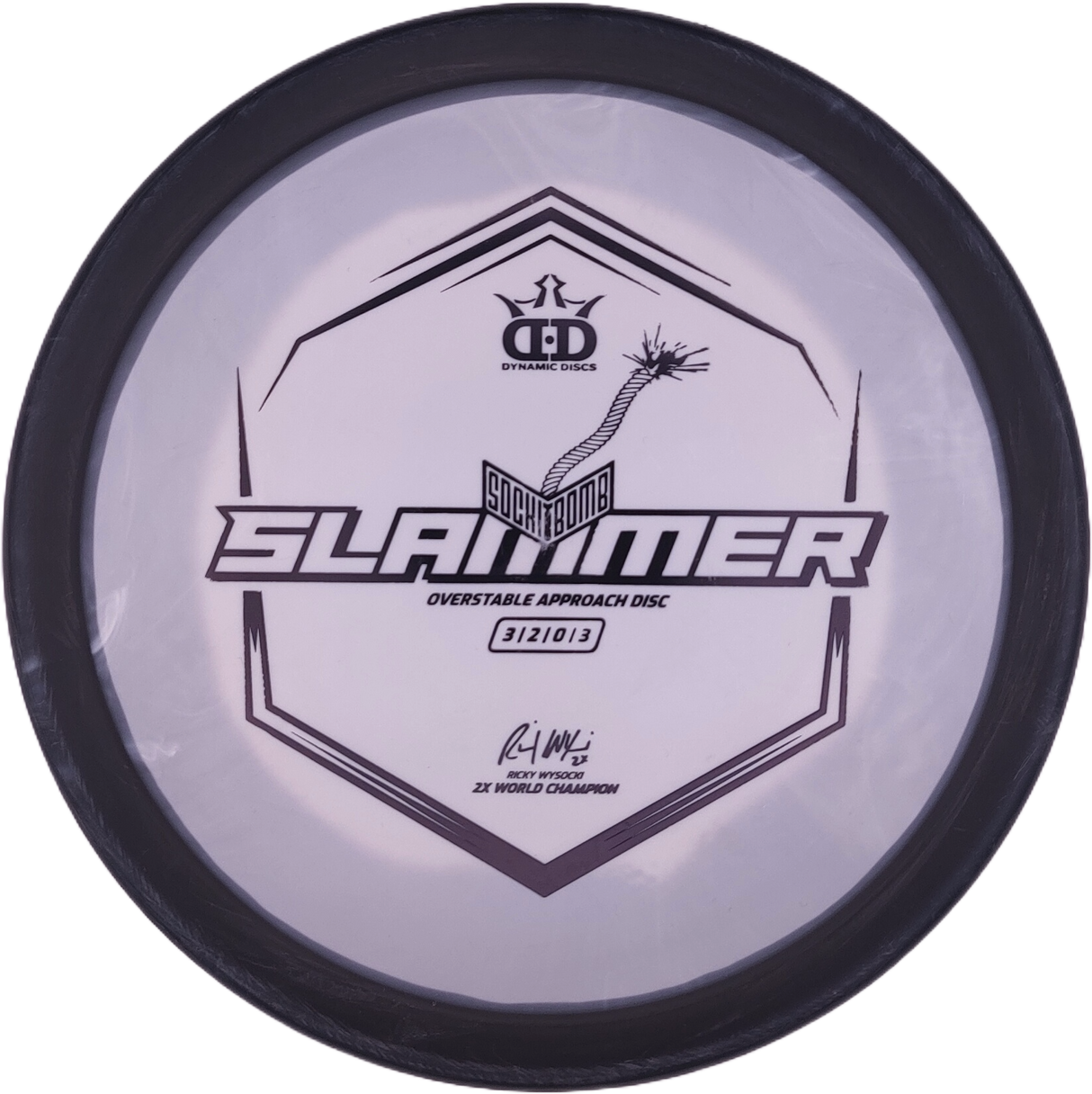 Dynamic Discs Slammer Sockibomb Ignite Stamp V1 Classic Supreme Orbit (Gebraucht: Zustand 5)