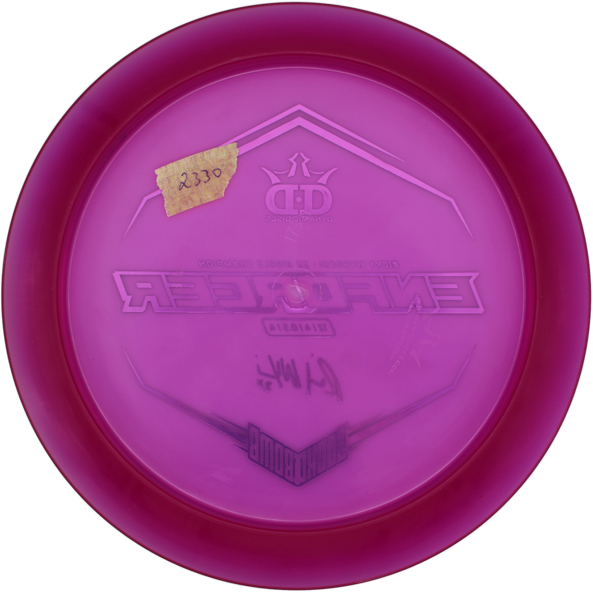 Dynamic Discs Enforcer - Ricky Wysocki 2x World Champion | Lucid | Gebraucht: Zustand 10 |