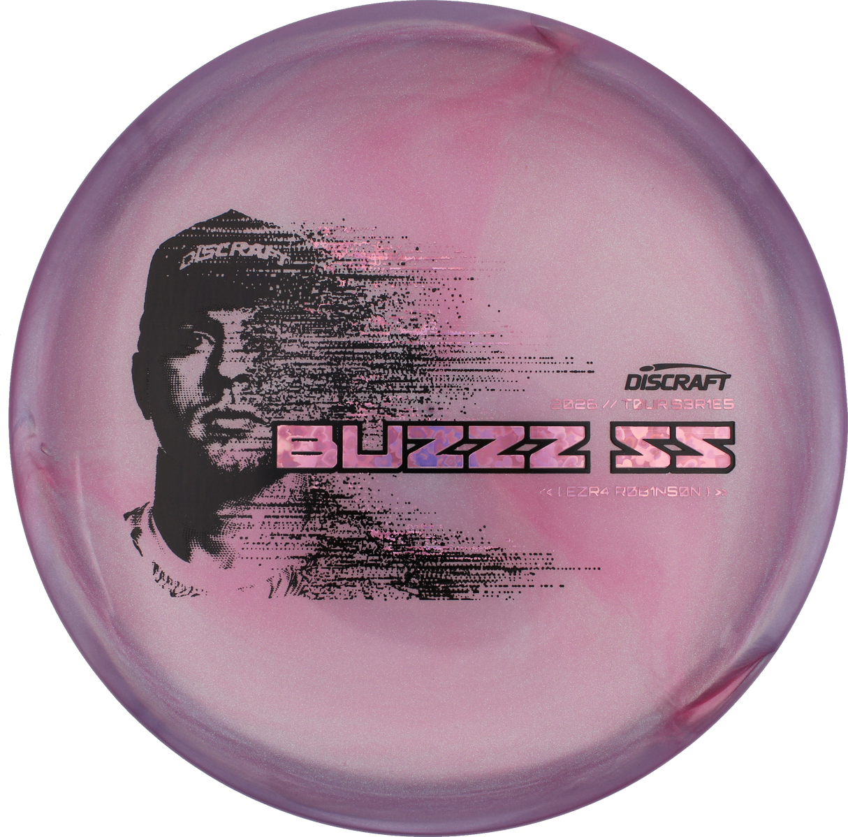 Discraft Buzzz SS - Ezra Robinson 2026 Tour Series | Titanium Big Z Swirl