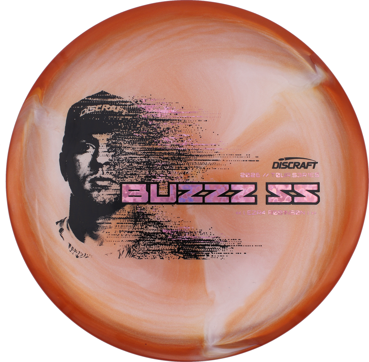 Discraft Buzzz SS - Ezra Robinson 2026 Tour Series | Titanium Big Z Swirl