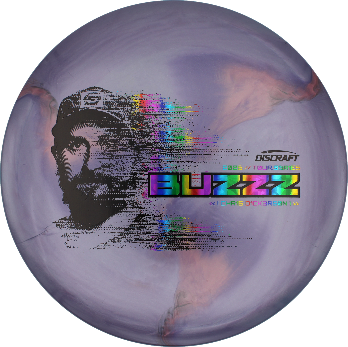 Discraft Buzzz - Chris Dickerson 2026 Tour Series | Titanium Big Z Swirl
