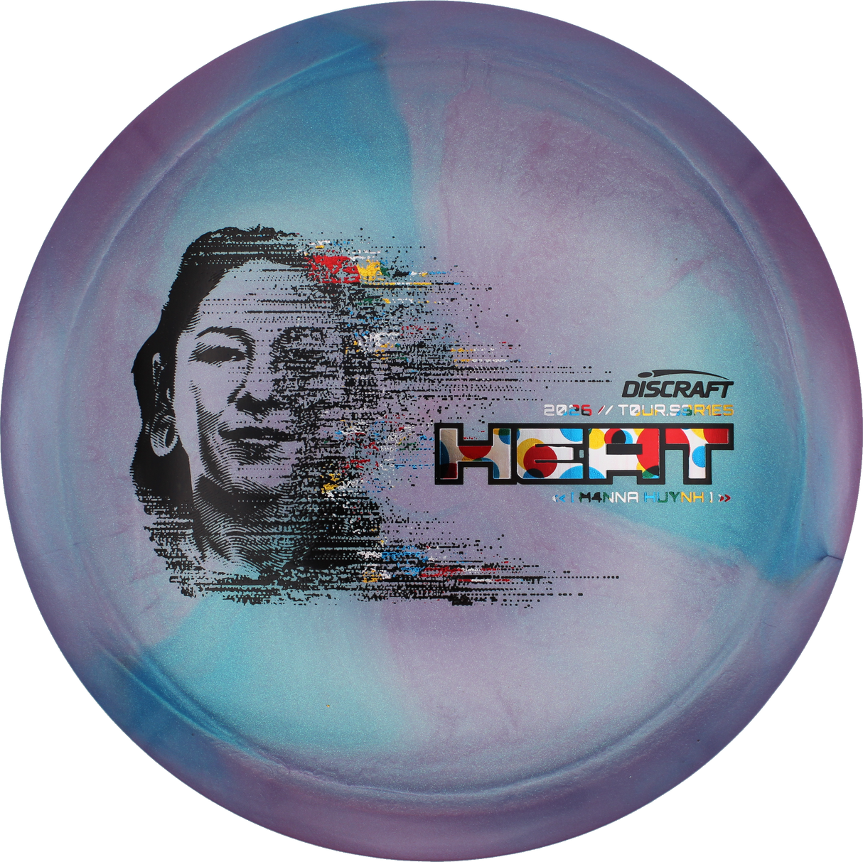 Discraft Heat - Hanna Huynh 2026 Tour Series | Titanium Big Z Swirl