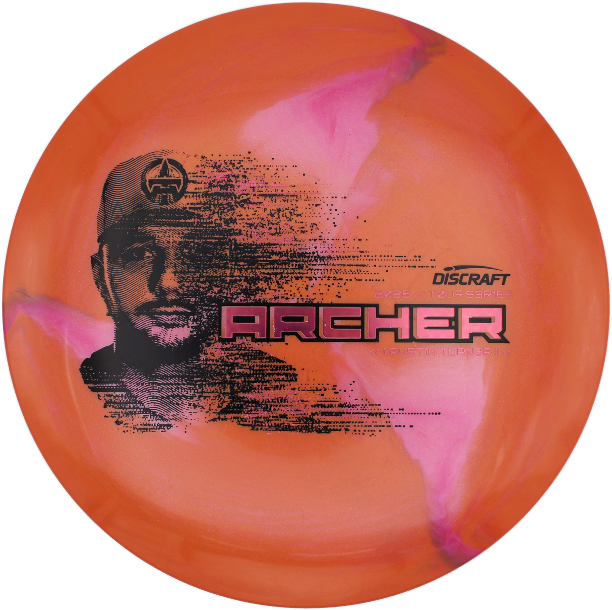 Discraft Archer - Austin Turner 2026 Tour Series | Titanium Big Z Swirl