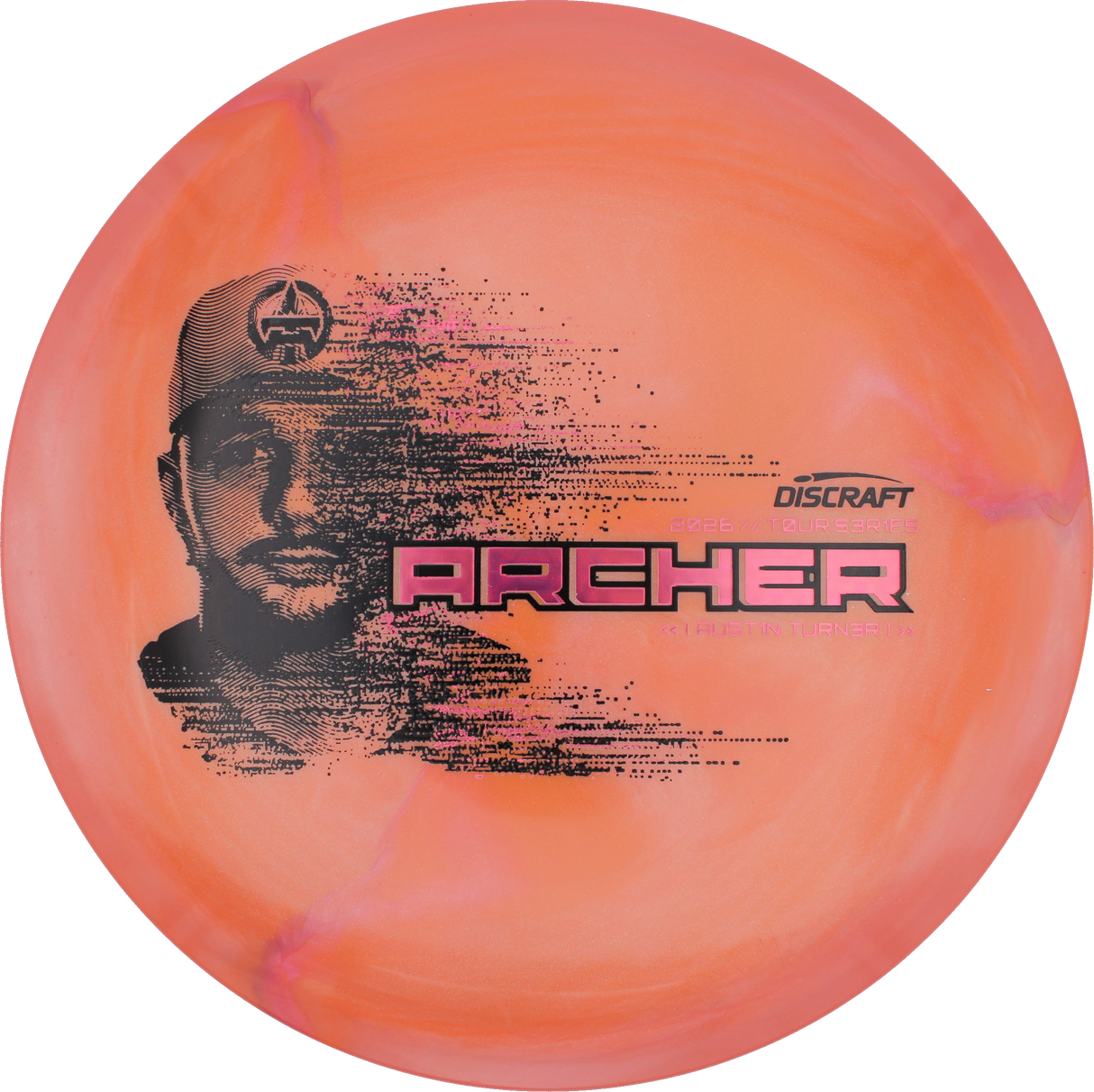 Discraft Archer - Austin Turner 2026 Tour Series | Titanium Big Z Swirl