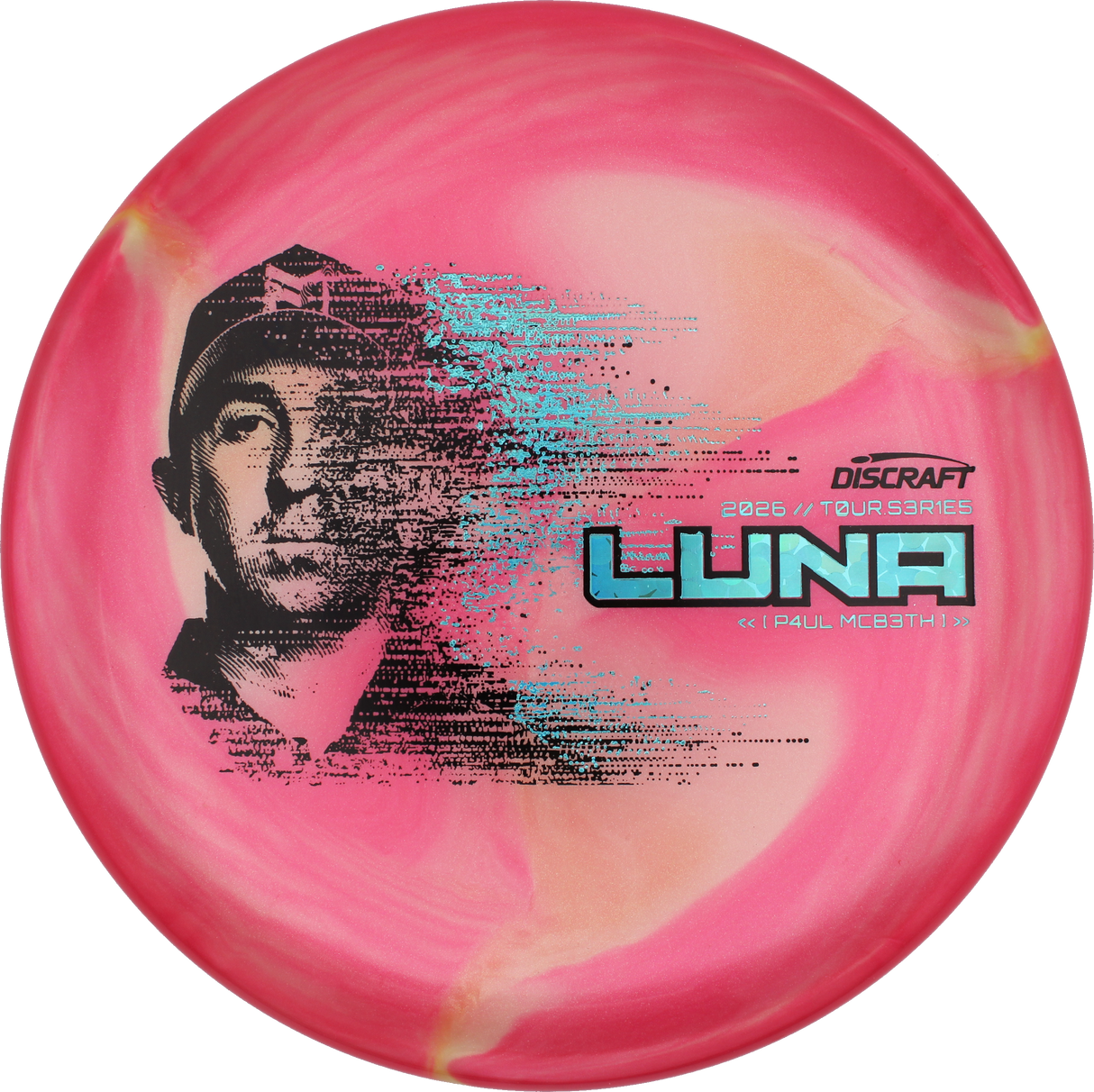 Discraft Luna - Paul McBeth 2026 Tour Series | Titanium Big Z Swirl