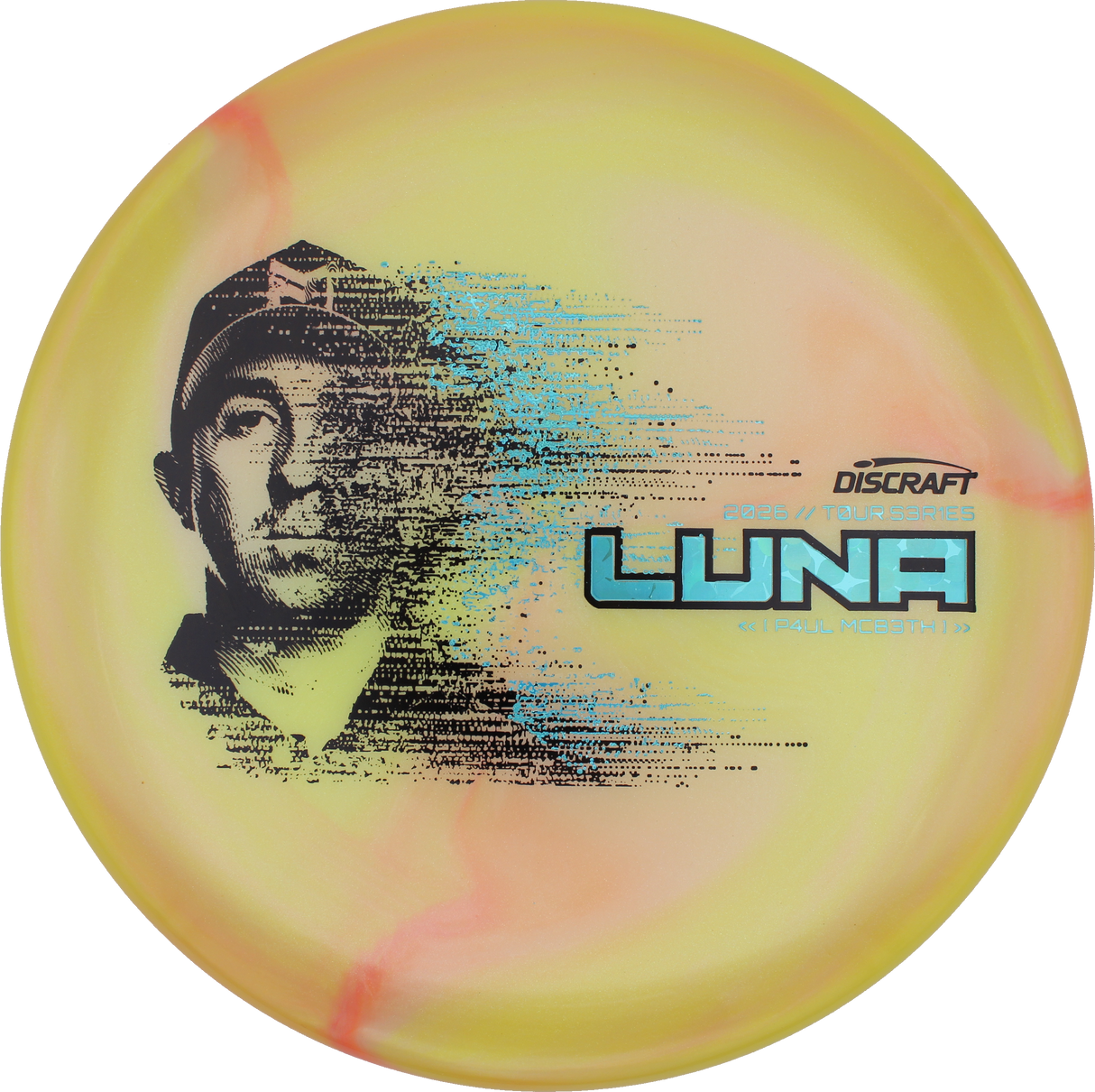Discraft Luna - Paul McBeth 2026 Tour Series | Titanium Big Z Swirl