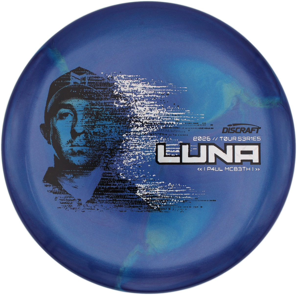 Discraft Luna - Paul McBeth 2026 Tour Series | Titanium Big Z Swirl