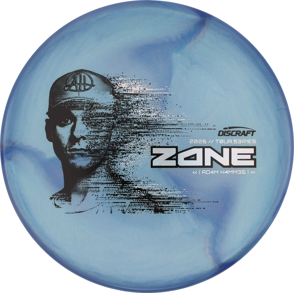 Discraft Zone - Adam Hammes 2026 Tour Series | Titanium Big Z Swirl