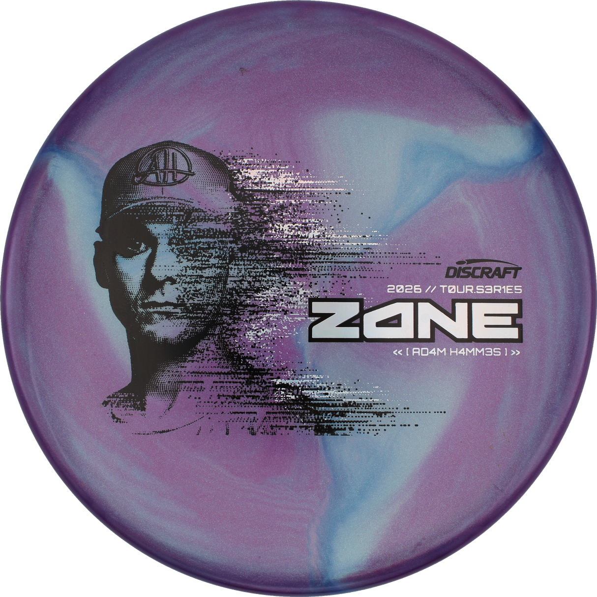 Discraft Zone - Adam Hammes 2026 Tour Series | Titanium Big Z Swirl