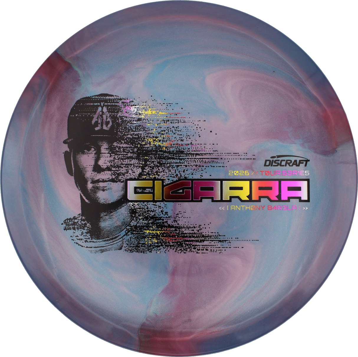 Discraft Cigarra  - Anthony Barela 2026 Tour Series | Titanium Big Z Swirl