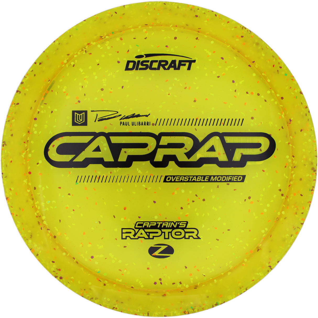 Discraft Captain's Raptor - Paul Ulibarri 2026 Tour Series | Z Confetti