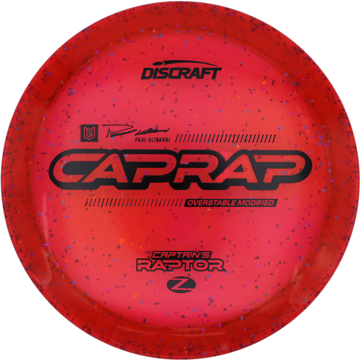 Discraft Captain's Raptor - Paul Ulibarri 2026 Tour Series | Z Confetti