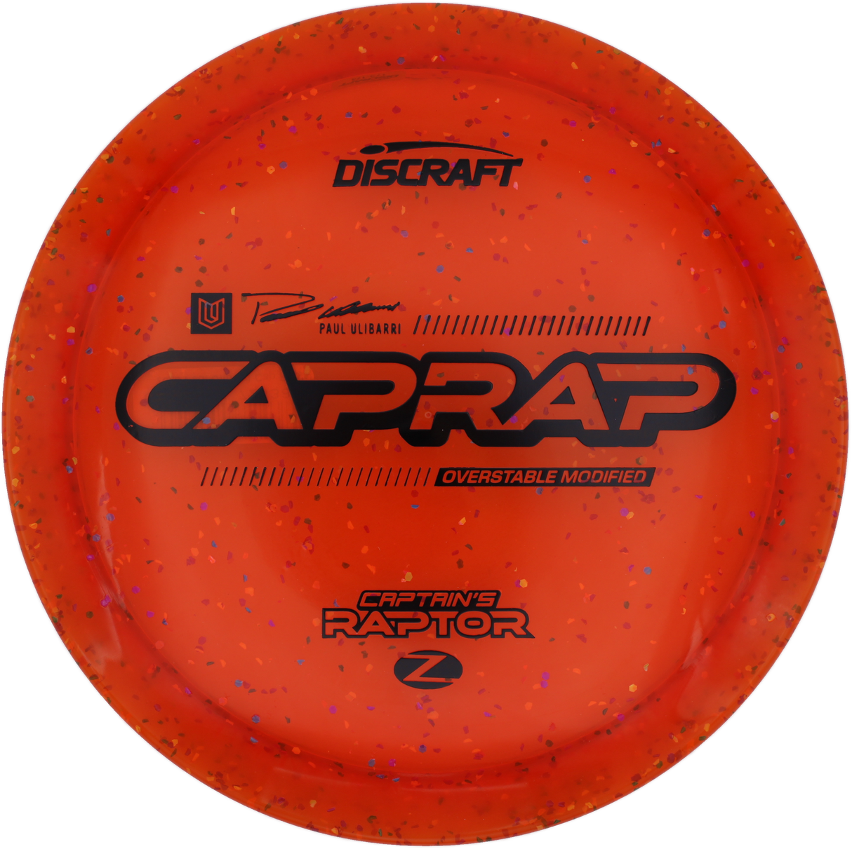 Discraft Captain's Raptor - Paul Ulibarri 2026 Tour Series | Z Confetti