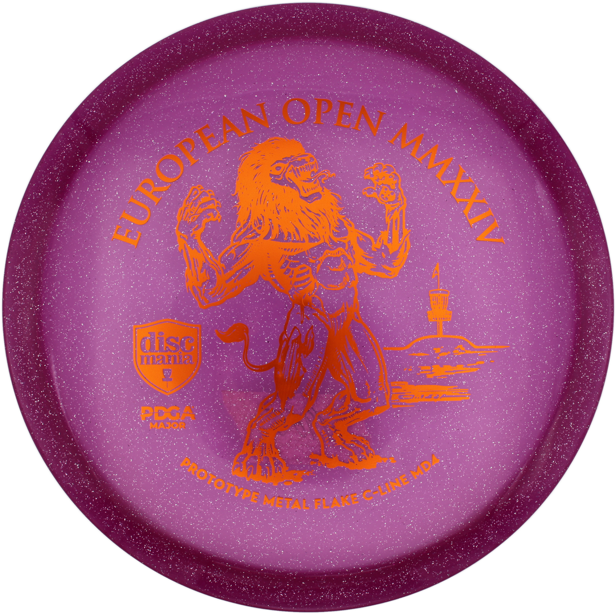 Discmania MD4 - Prototype European Open MMXXIV | Metal Flake C-Line | Gebraucht: Zustand 9 |