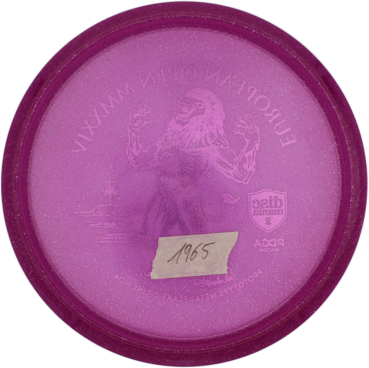 Discmania MD4 - Prototype European Open MMXXIV | Metal Flake C-Line | Gebraucht: Zustand 9 |