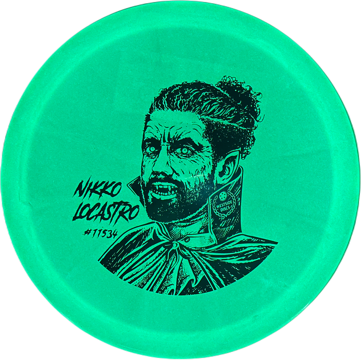 Westside Discs Anvil VIP-X Moonshine Chameleon -  Nikko Locastro Team Series  (Gebraucht: Zustand 9)