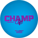 Climo Disc Golf Champ Trophy Line - First Run