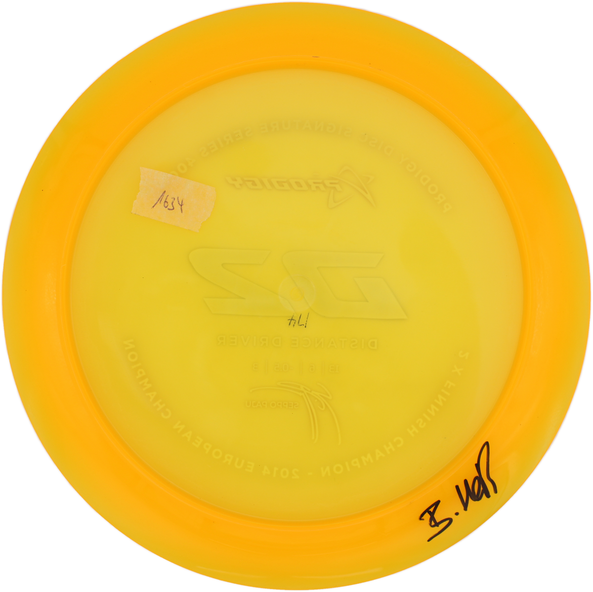 Prodigy Disc D2 - Seppo Paju 2x Finnish Champion | 400 | Gebraucht: Zustand 8 |