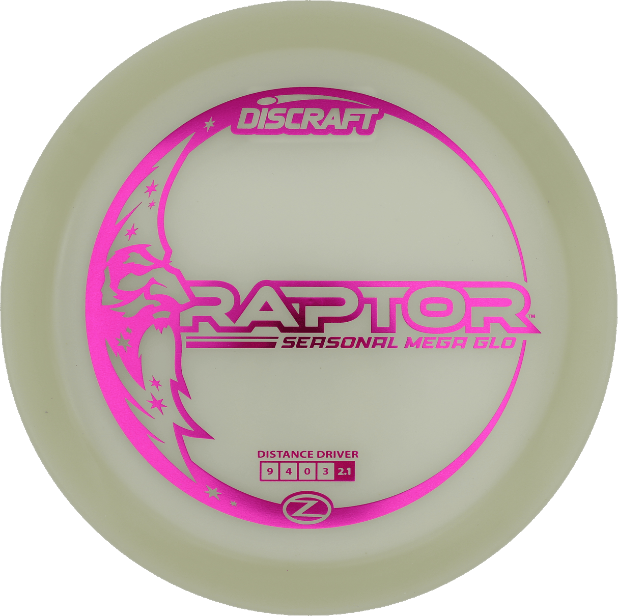 Discraft Raptor Mega Glo Z