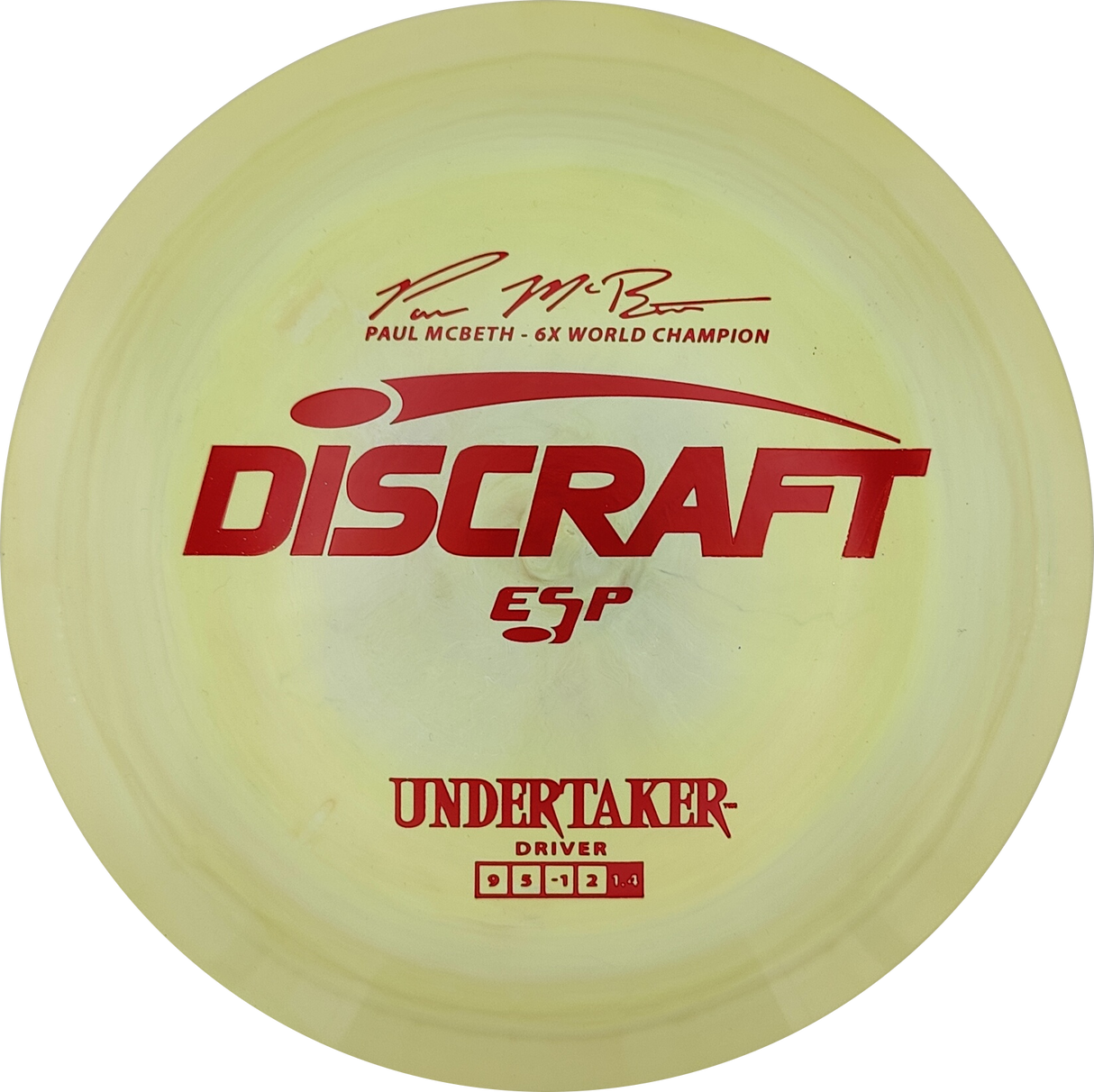 Discraft Undertaker Paul McBeth Signature Series