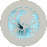 Dino Discs Brachiosaurus Egg Shell Glow