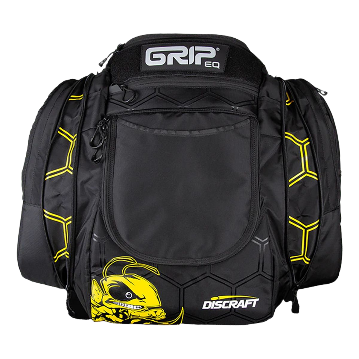 Grip Ax6 Buzzz Disc Golf Bag with 4 Patches
